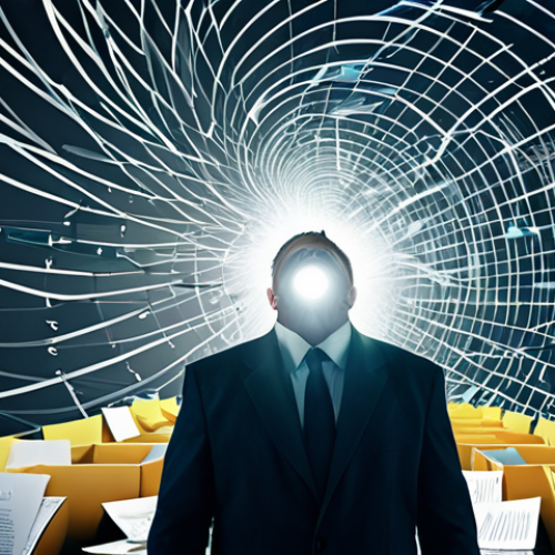 수렴적 사고의 통계적 분석 및 연구 - Cutting Through the Clutter: Visualizing Clarity from Chaos**
A dynamic, cinematic digital art rende...